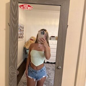 SHEIN Light Yellow Women’s Tube Top